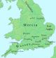 England - Karte - Egbert III. of Wessex