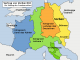 Frankenreich - Teilung 843 - Karte