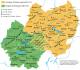 Burgund / Schwaben - Karte