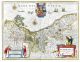 Pommern - Karte des historischen Herzogtums Pommern aus dem 17. Jahrhundert.