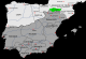 Spanien - Aragón - Karte - Ramiro I. von Aragón-Navarra