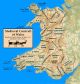 Die mittelalterlichen Cantrefi in Wales