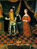 Albrecht Achilles von Brandenburg und seine zweite Gemahlin Anna von Sachsen