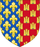 Wappen des Prinzen Alfons von Frankreich