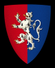 Wappen von Hugh Bigod als Erbe seines Vaters