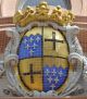 Geviertes Wappen der Kämmerer und derer von Dalberg
