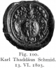 Josef Karl Thaddäus Schmid von Uri - Siegel (100)
