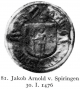 Jakob Arnold von Spiringen - Siegel