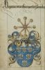Angebliches Wappen des Reiches der Thüringer, 1546.