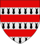 Das Wappen des Trencavel vor 1247